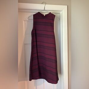 Elegant Black and Red Women's Skirt